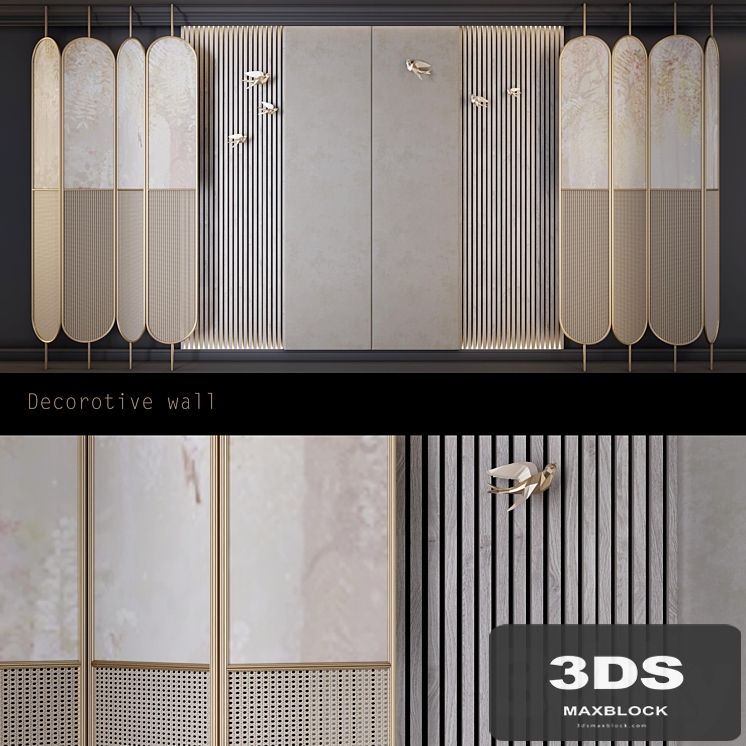 Decorative wall 6 - shirma