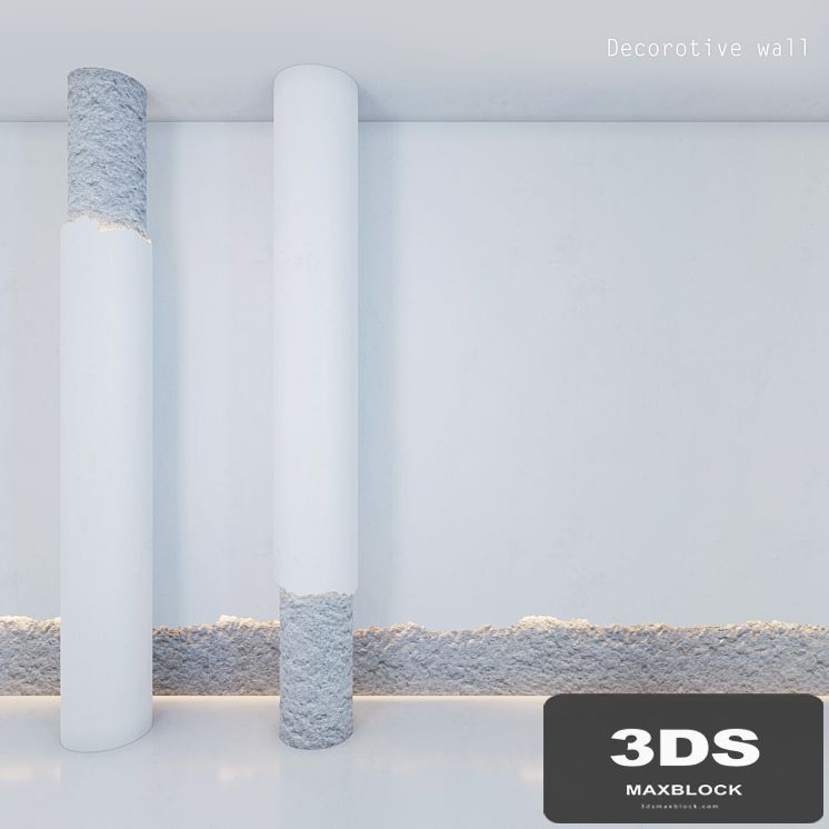 Decorative wall _ stone