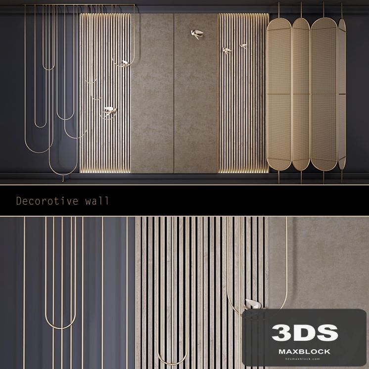 Decorative wall 8 - shirma