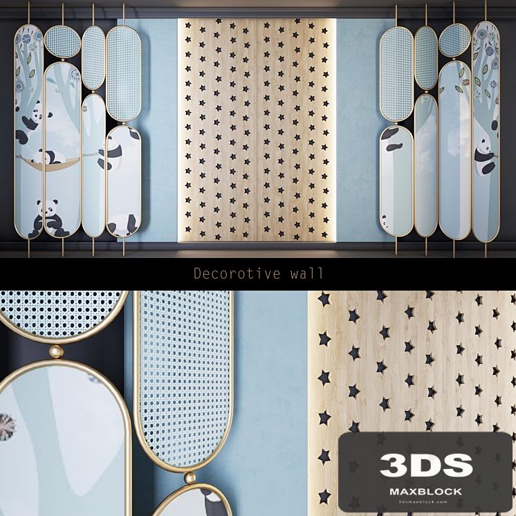 Decorative wall 10