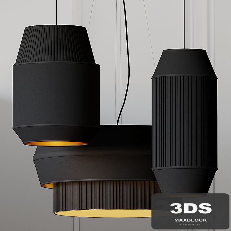 Delta IV-II-III Pendant Lights By Rich Brilliant Willing