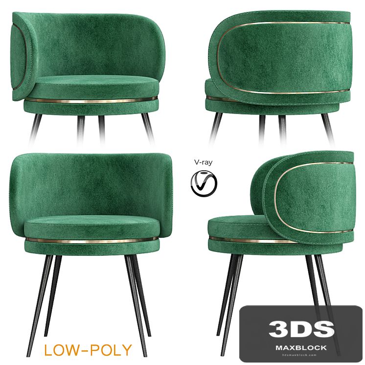 Best Upholstery chair (low poly)