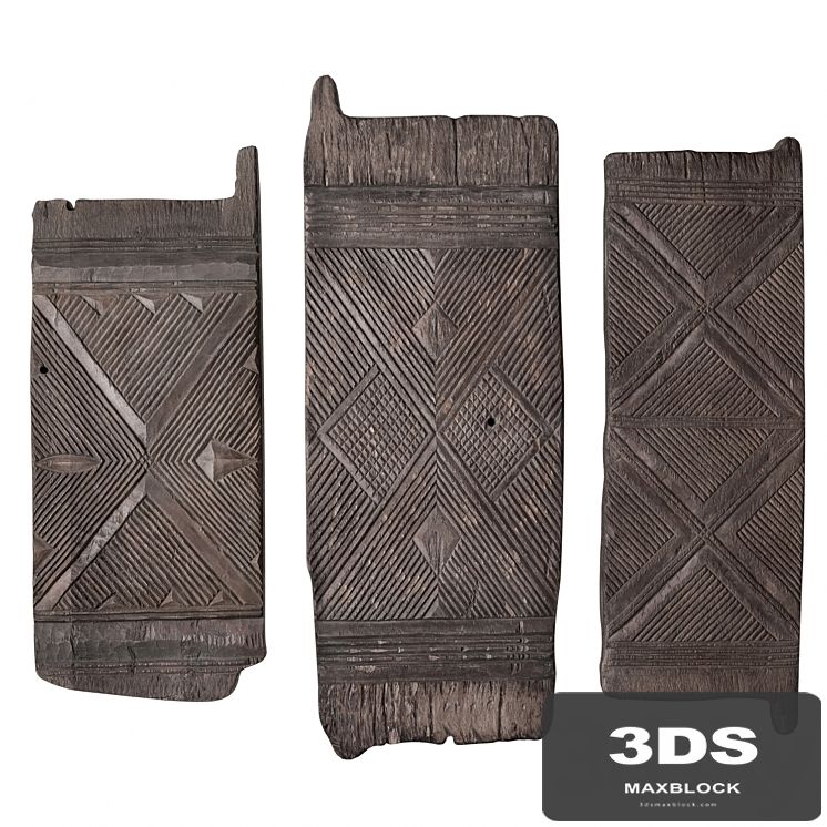 HandCarved Nigerian Doors Collection by Restoration Hardware