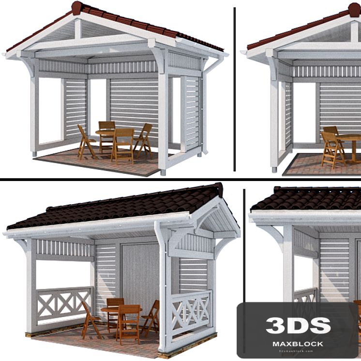 Arbor in a modern style (2 options)