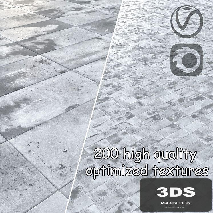 Concrete tile (semi-dry)