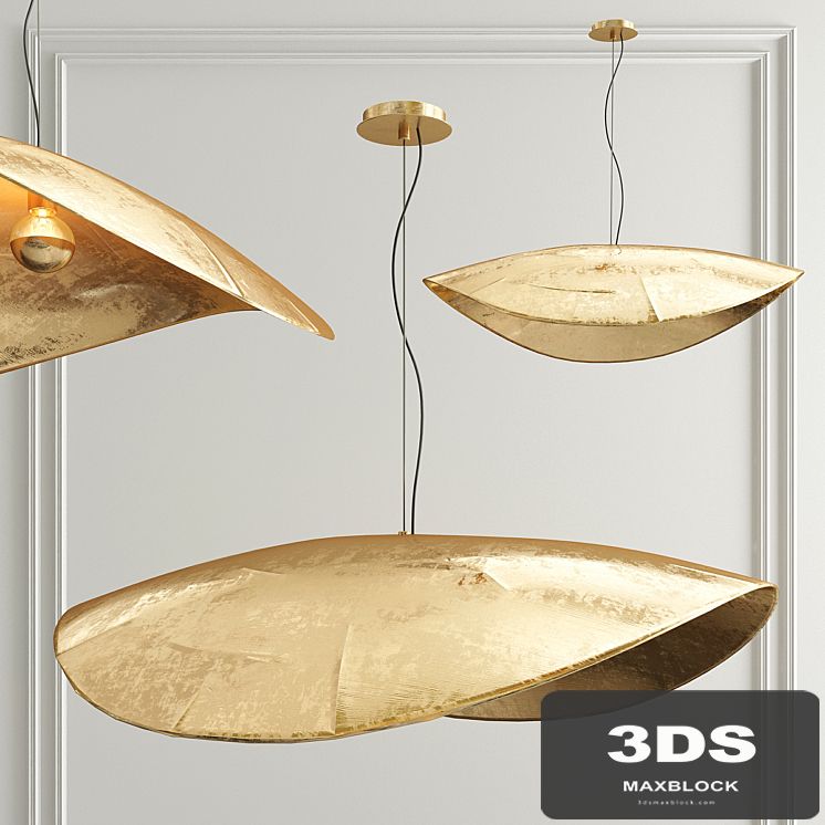 Gervasoni brass pendant