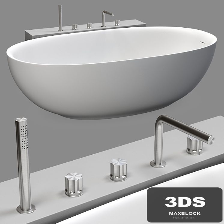 Boffi FISHER ISLAND Bathtub_MODO 17 95