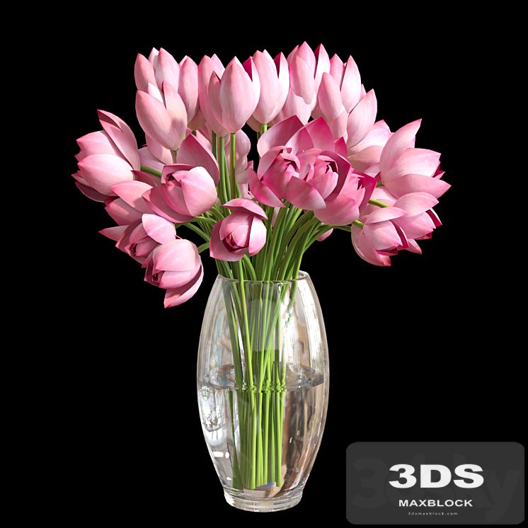 Lotus vase # 4