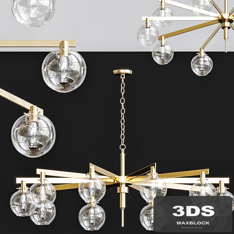 Carmella Globe PENDANT 10