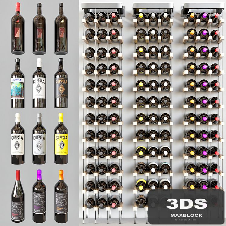 wine bottle unit 03
