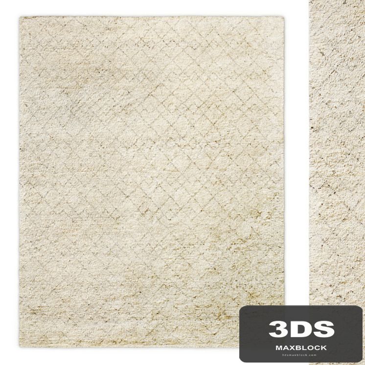 Verso Moroccan Hand-Knotted Wool Rug RH