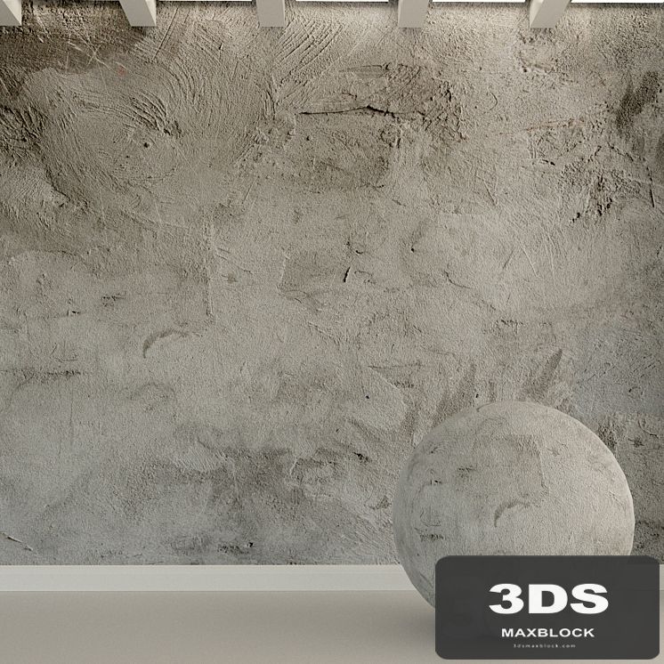 Concrete wall. Old concrete. 90