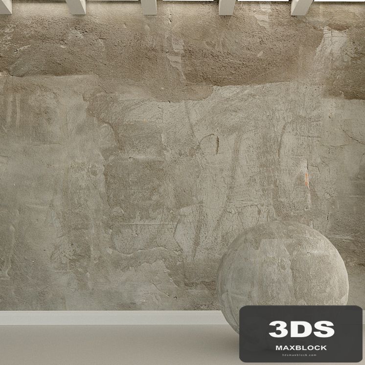 Concrete wall. Old concrete. 92