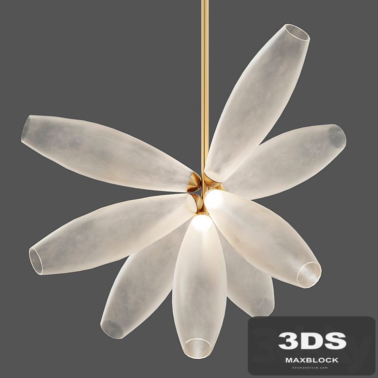 Gem Cluster Chandelier 09 Transparent by Giopato & Coombes