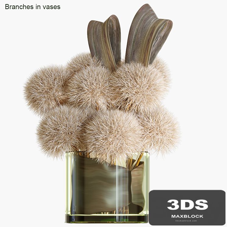 Branches in vases # 20