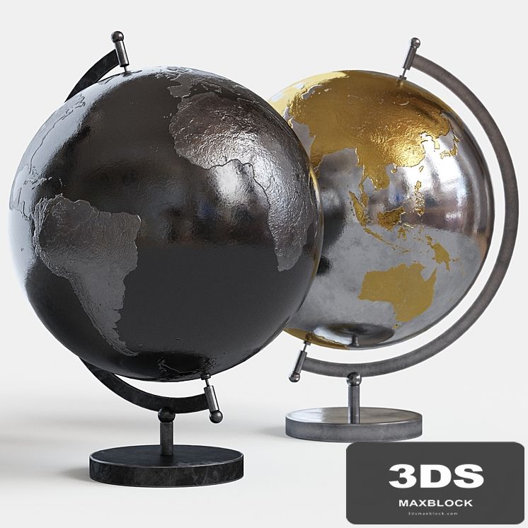 Metal globe