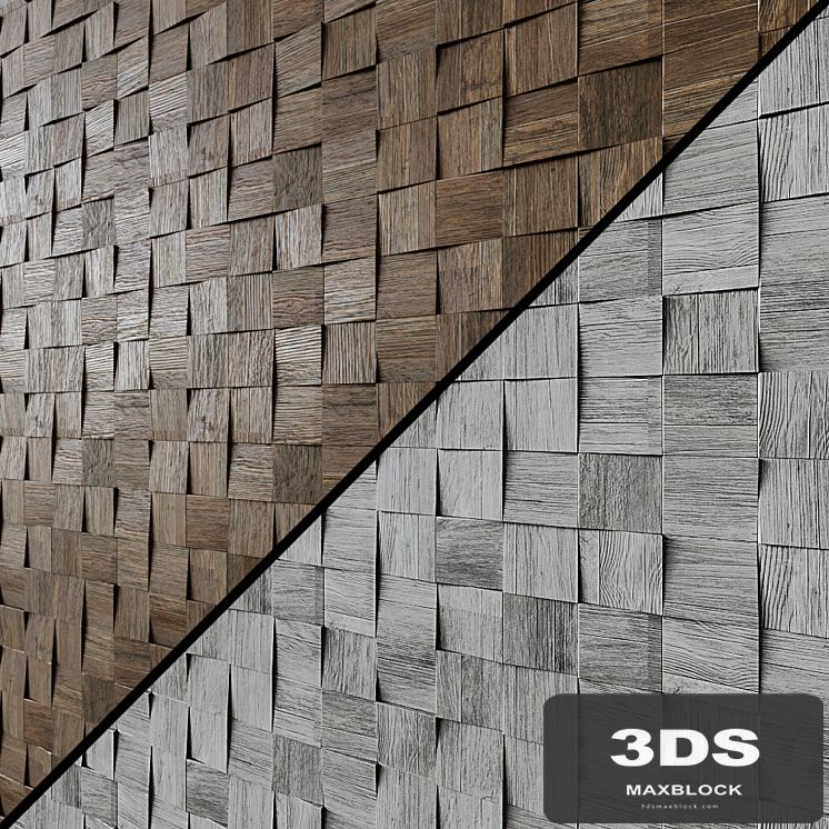 Wall mosaic Axi Mosaico 3D 6 variants