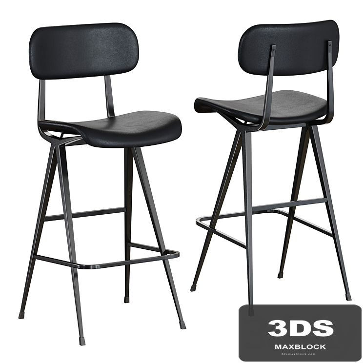 Industry West Madwell Bar Stool Leather