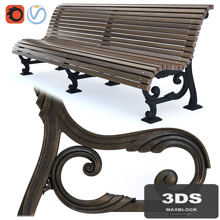 Park Bench 01