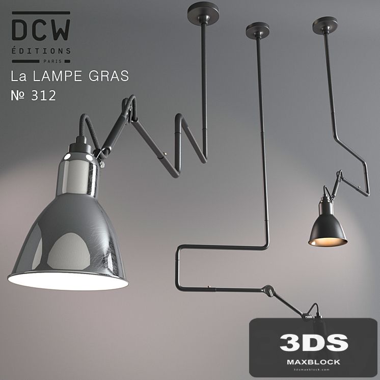 Chandelier La LAMPE GRAS 312