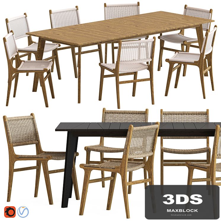 Globewest Noosa Chair and Noosa Table