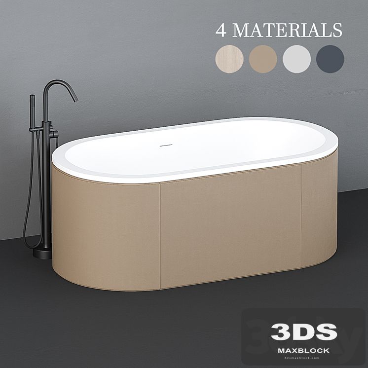 Cielo cibele freestanding bathtub