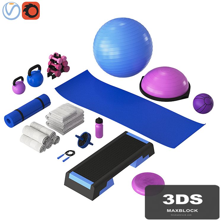 Home fitness set