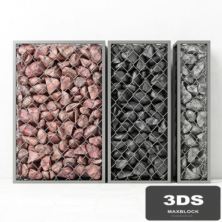 Gabion medium rock stone