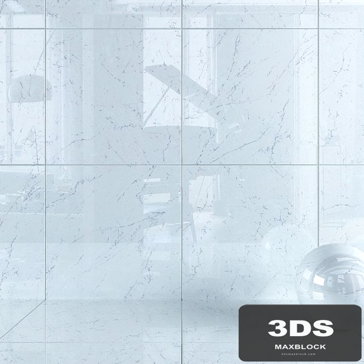 Wall Tiles 340 Carrara Pure Set 3