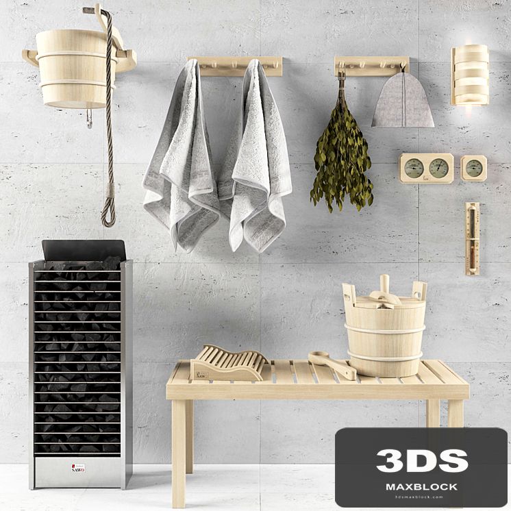 Accessories for baths and saunas SAWO