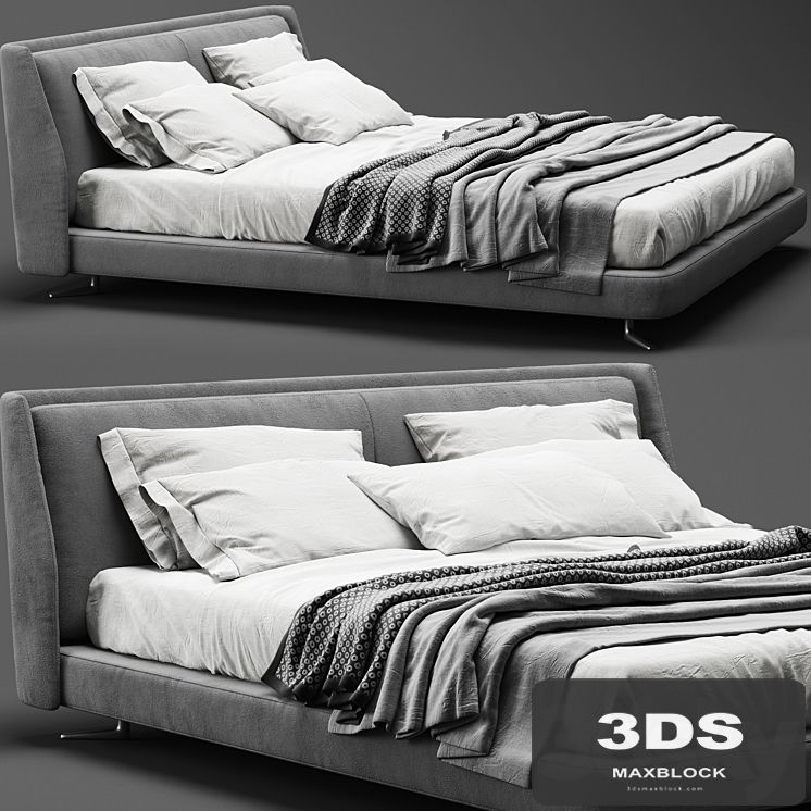 Minotti spencer bed