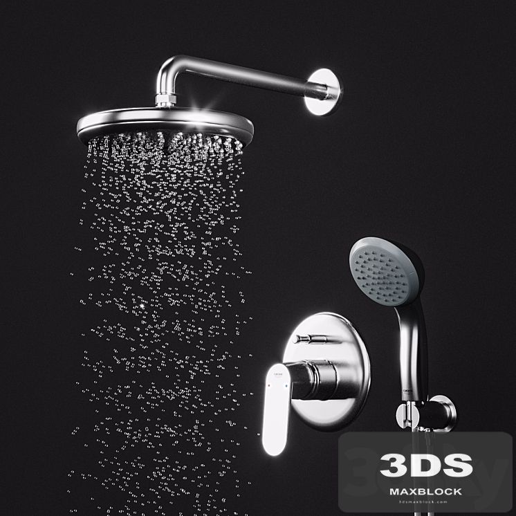 Grohe Eurosmart Cosmopolitan Shower Set