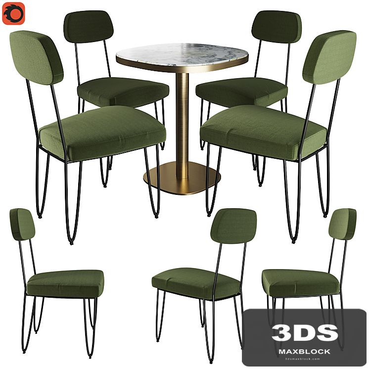 Table Lixfeld AM.PM chair Daffo La Redoute
