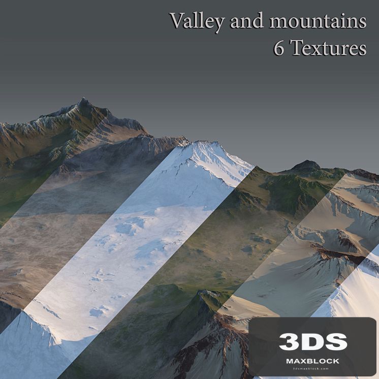 Valley and mountains