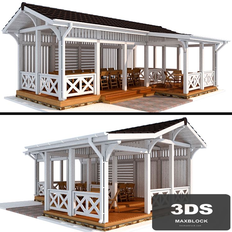 Arbor in a modern style