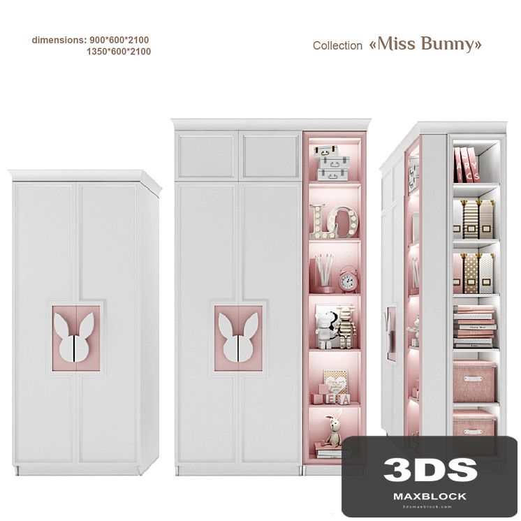 EFI Concept Kid / Miss Bunny -wardrobe 900