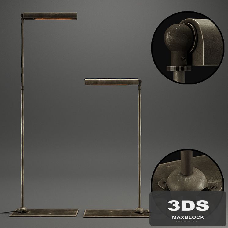 RH SLIMLINE TASK FLOOR LAMP