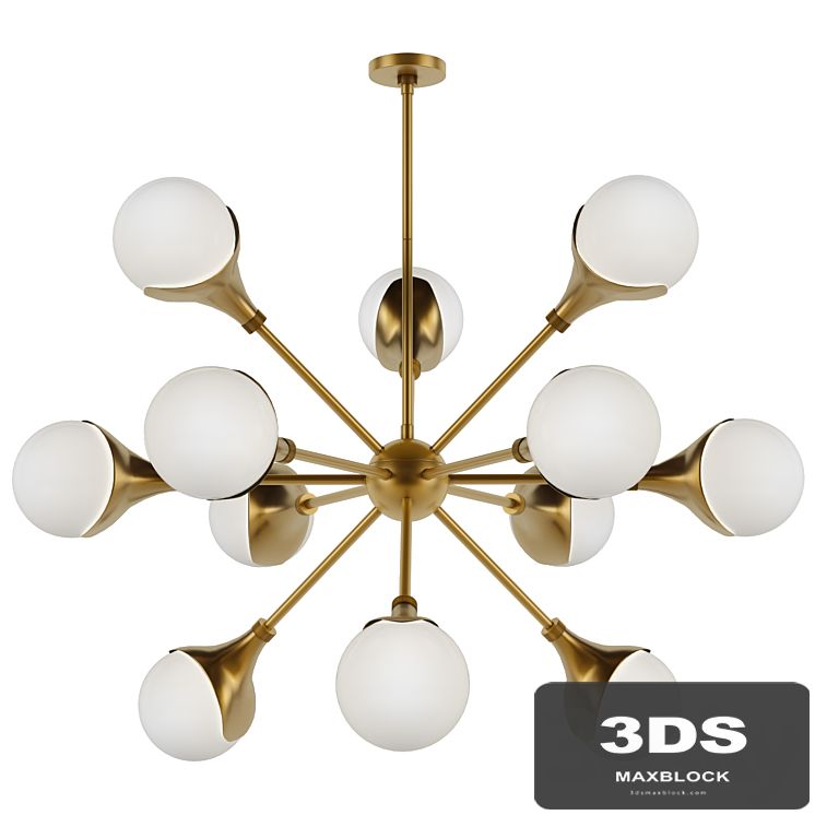 Arteriors Home Augustus ANTIQUE BRASS