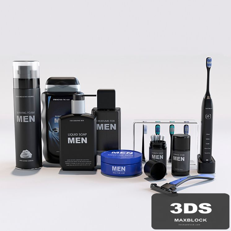 Man's set for a bathroom