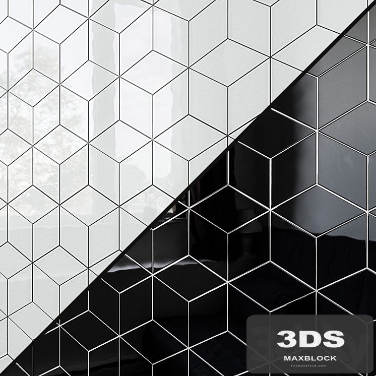 Ceramic wall tile EQUIPE RHOMBUS Wall 7 colors