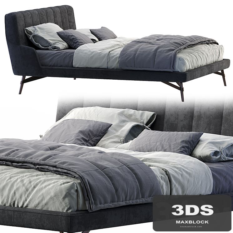 Natuzzi bed SVEVO