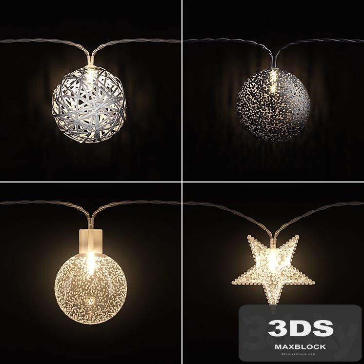 Garland lights set 3