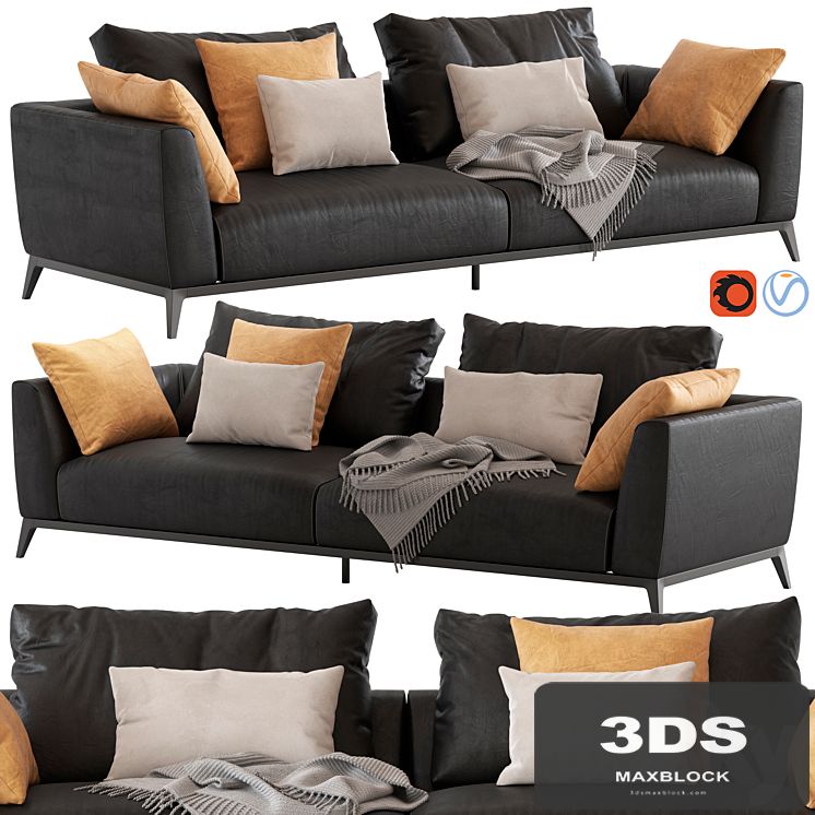Flou Oliver Sofa type3