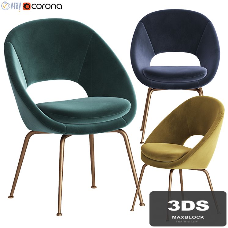 Orb Velvet Dining Chair Westelm