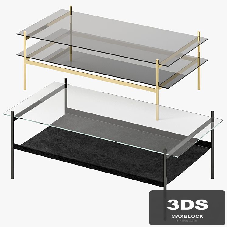 Coffee table Duotone Rectangular