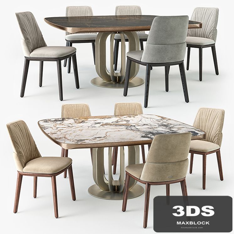 Cattelan Italia Belinda chair Soho table
