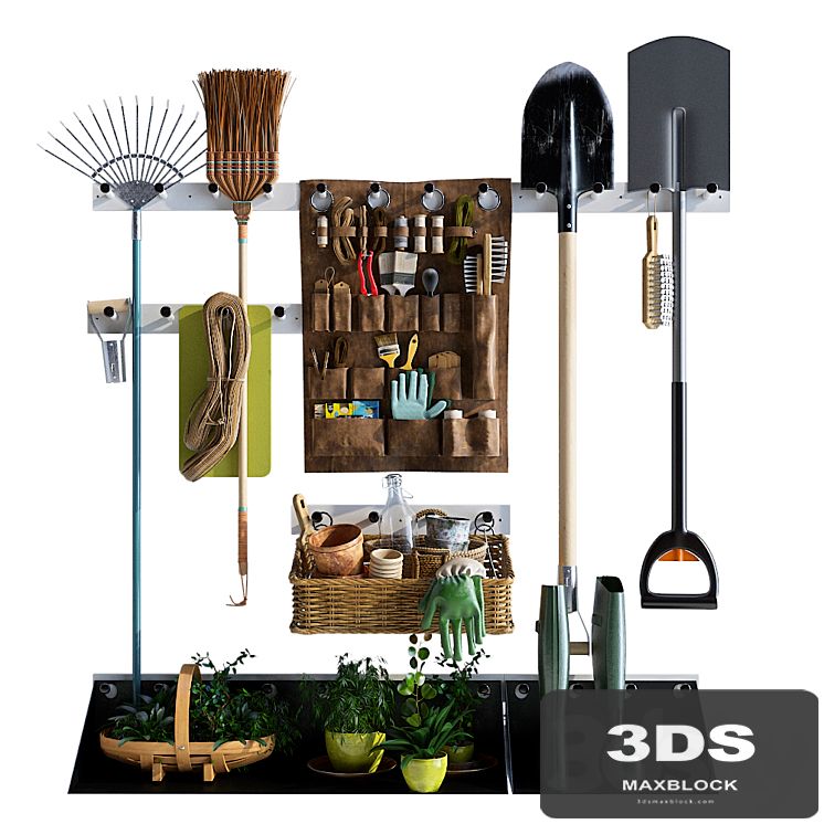Storage of garden equipment