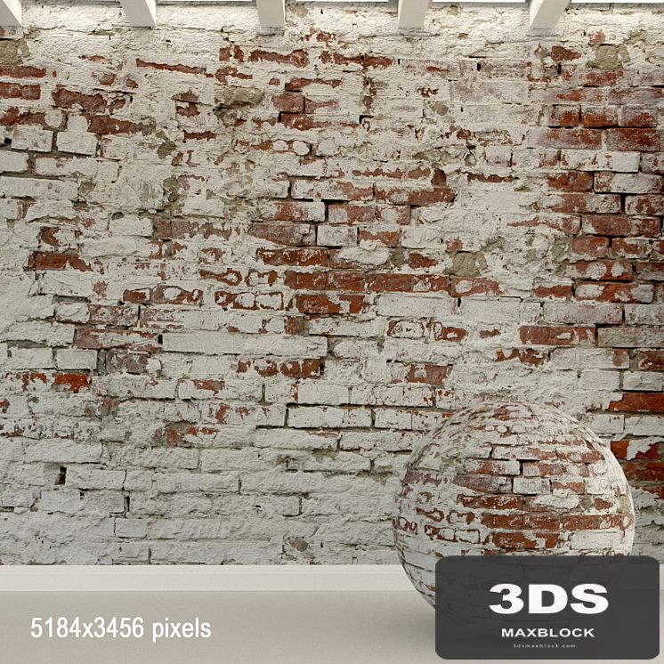 Brick wall. Old brick. 94