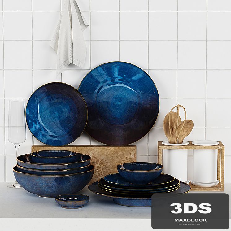 Kitchen decorative set