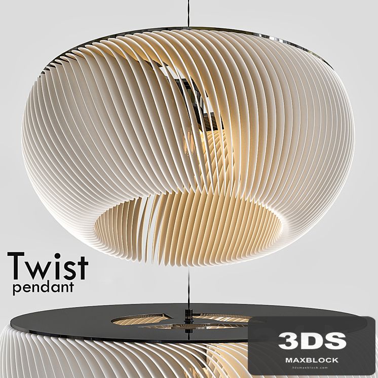 Twist pendant